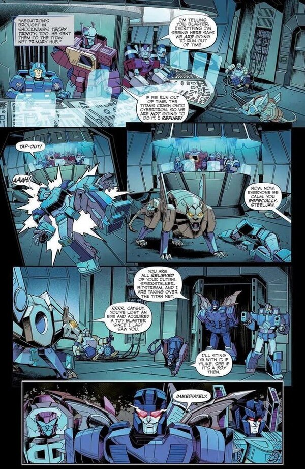 Transformers 28 Comic Book Preview   War World Hunt  (9 of 9)